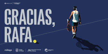 Málaga y la Costa del Sol lanzan una campaña para despedir a Nadal con el ‘gracias’ más grande jamás escrito por elegir la ciudad para coronar su carrera