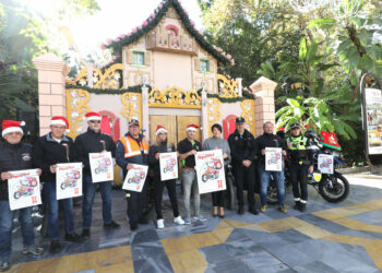 Alrededor de un centenar de motocicletas acompañarán a Papá Noel en una ruta por las calles de Marbella
