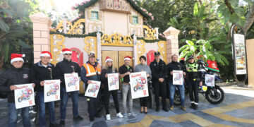 Alrededor de un centenar de motocicletas acompañarán a Papá Noel en una ruta por las calles de Marbella