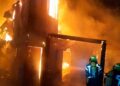 Arde una vivienda en la zona del Hornillo, en Mijas