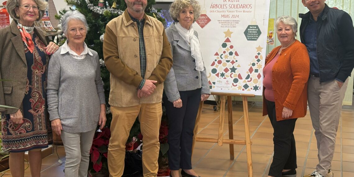 Mijas inaugura la IX Ruta de los Árboles Solidarios para apoyar a los afectados por la DANA