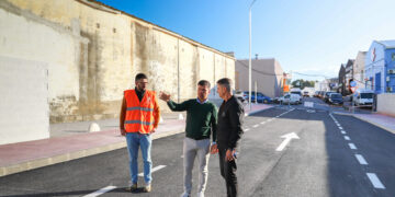 Finalizan las obras de calle Carbón de Marbella, que permite la conexión de Madera y Uranio