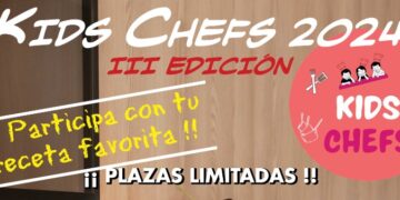 La iniciativa ‘Kids Chefs’ se celebrará el próximo sábado en la plaza José Palomo con el objetivo de acercar a los estudiantes al mundo de la gastronomía