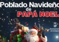 El Ayuntamiento organiza una fiesta infantil en el Poblado Navideño de Papa Noel de la Plaza del Ajedrez
