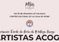 Medio centenar de creadores exponen sus trabajos en la muestra “Artistas acoge”