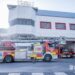 Extinguido un incendio originado en la cubierta de una nave industrial en Málaga capital
