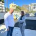 El Ayuntamiento de Fuengirola renueva el pavimento de una zona exterior del colegio Santa Amalia