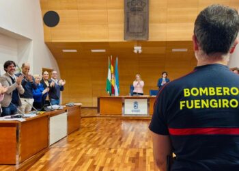 Fuengirola aprueba la concesión de la Medalla de Oro de Bomberos a los componentes del cuerpo desplazados a Valencia