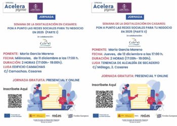Casares acoge dos jornadas de promoción del marketing digital entre los negocios locales