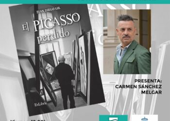 El escritor Juan Diego Gil presenta en el Mirador del Carmen de Estepona el libro ‘El Picasso perdido’