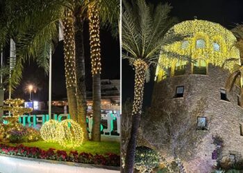 Puerto Banús presenta su deslumbrante decoración navideña