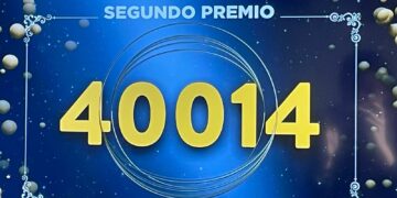 El segundo premio se ha hecho esperar: el 40.014 deja 1.250.000 euros