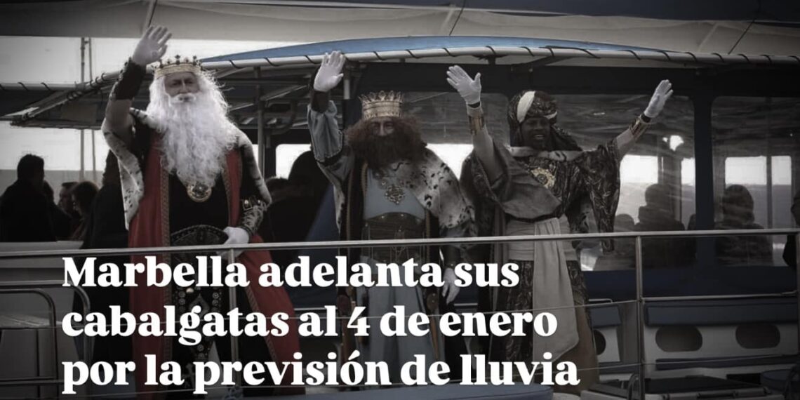 Marbella también adelanta sus cabalgatas al 4 de enero