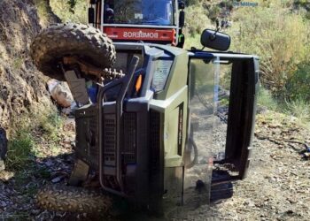 Muere un hombre de 77 años tras caerle encima un quad en Totalán (Málaga)