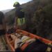 Bomberos rescatan a una mujer herida en la Sierra de Mijas
