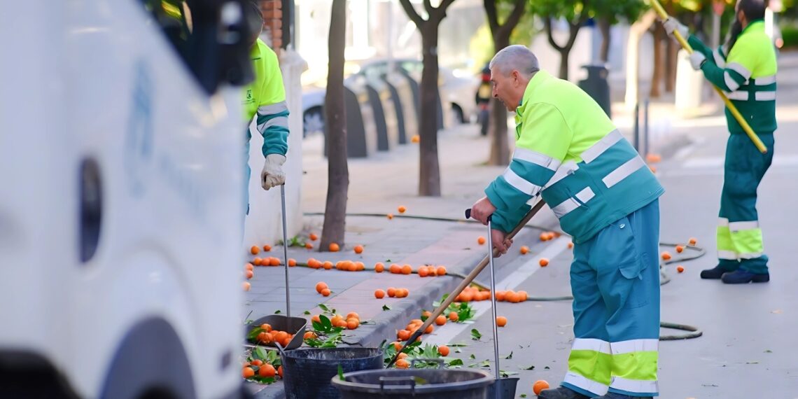 El Ayuntamiento desarrolla un plan de retirada de naranjas, que se encuentra ya en torno al 30 por ciento de su ejecución