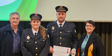 El casareño Iván Quirós, jefe de Protección Civil Manilva, Medalla de Plata de la Junta de Andalucía