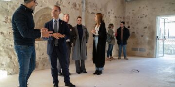 Las obras del edificio La Tribuna afrontan su tramo final tras una inversión de 333.756 euros