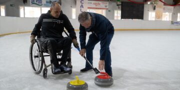 Benalmádena lanza el primer equipo de curling en silla de ruedas de Andalucía