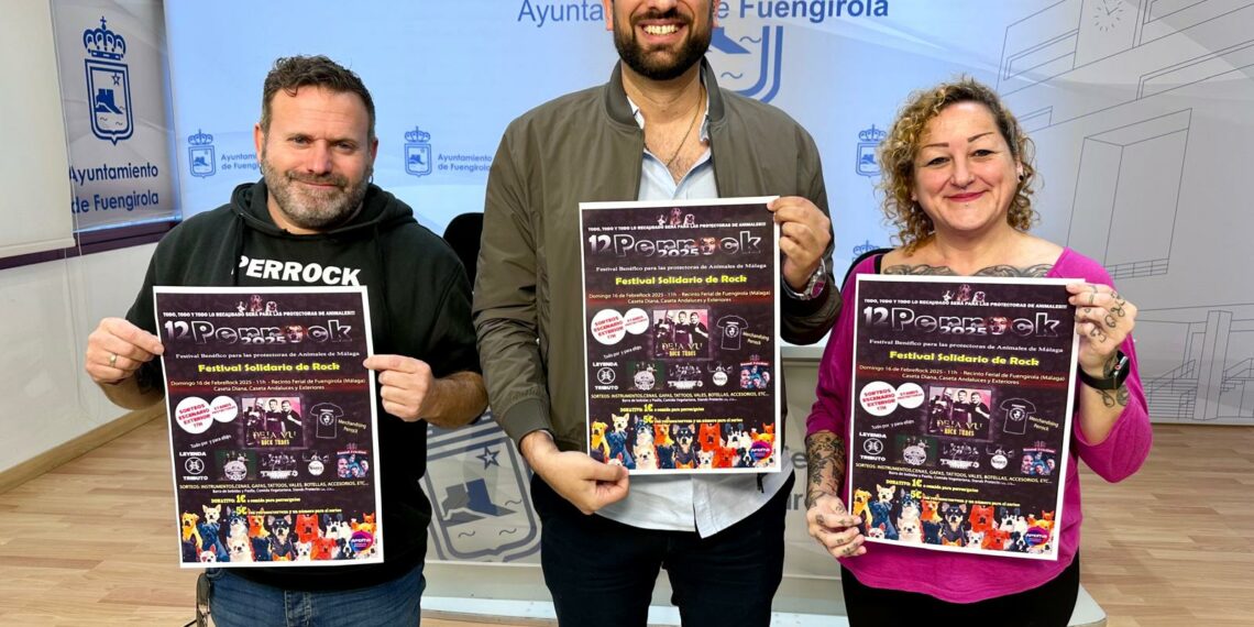 Fuengirola celebrará el domingo 16 de febrero una nueva edición del Festival Perrock a beneficio de las protectoras de animales