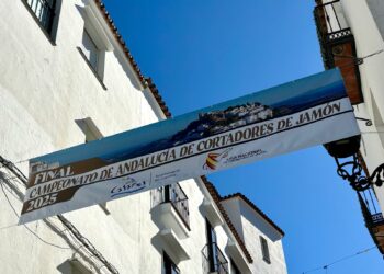 Todo listo en Casares para la final del Campeonato de Andalucía de Cortadores de Jamón