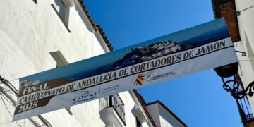 Todo listo en Casares para la final del Campeonato de Andalucía de Cortadores de Jamón