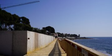 Llegan a su recta final las obras del nuevo tramo de corredor litoral que unirá El Saladillo y la urbanización Dos Hermanas