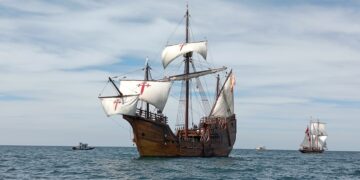 La Nao Trinidad visitará Estepona y abrirá sus cubiertas al público del 27 de febrero al 2 de marzo