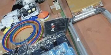 La solidaridad del Union Manilva CF: material deportivo para una de las zonas más afectadas por la DANA