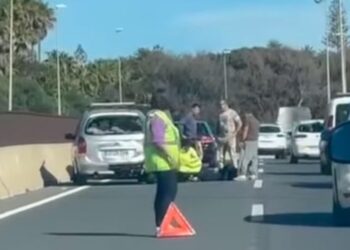 Dos accidentes, uno en Fuengirola y otro en Mijas, dificultan el tráfico en la A-7