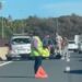 Dos accidentes, uno en Fuengirola y otro en Mijas, dificultan el tráfico en la A-7