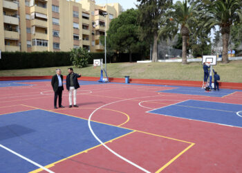 Mejoras en la seguridad y calidad de las pistas de baloncesto y de fútbol sala del Polideportivo El Arquillo