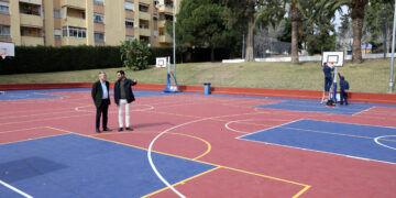 Mejoras en la seguridad y calidad de las pistas de baloncesto y de fútbol sala del Polideportivo El Arquillo