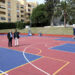 Mejoras en la seguridad y calidad de las pistas de baloncesto y de fútbol sala del Polideportivo El Arquillo