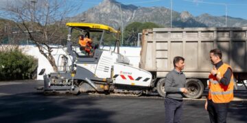 Acondicionado el acceso al parque Vigil de Quiñones y ampliado el aparcamiento, con más de medio centenar de plazas