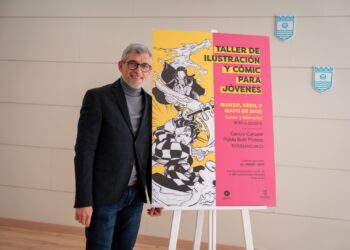 Los jóvenes podrán participar de manera gratuita en un  taller de cómic e ilustraciones