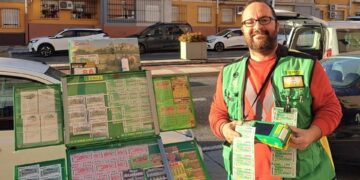 Premio de 102.000 euros en Málaga capital por el Eurojackpot de la ONCE