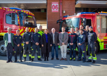 Diputación refuerza el parque de bomberos de Torremolinos con dos nuevos vehículos para mejorar las intervenciones en incendios y otras emergencias