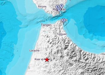 Sentido en municipios de seis provincias andaluzas un terremoto de magnitud 4,9 con epicentro en Marruecos