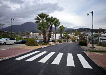Finalizan las obras en la Avenida Puerta del Mar para la mejora de la red de saneamiento y abastecimiento