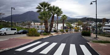 Finalizan las obras en la Avenida Puerta del Mar para la mejora de la red de saneamiento y abastecimiento