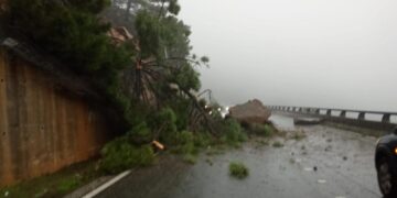 La provincia registra 130 incidencias y varios cortes de carreteras por las lluvias