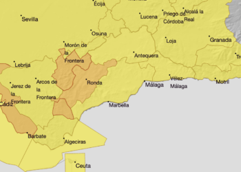 Activada la alerta amarilla por lluvias en la Costa del Sol para este fin de semana