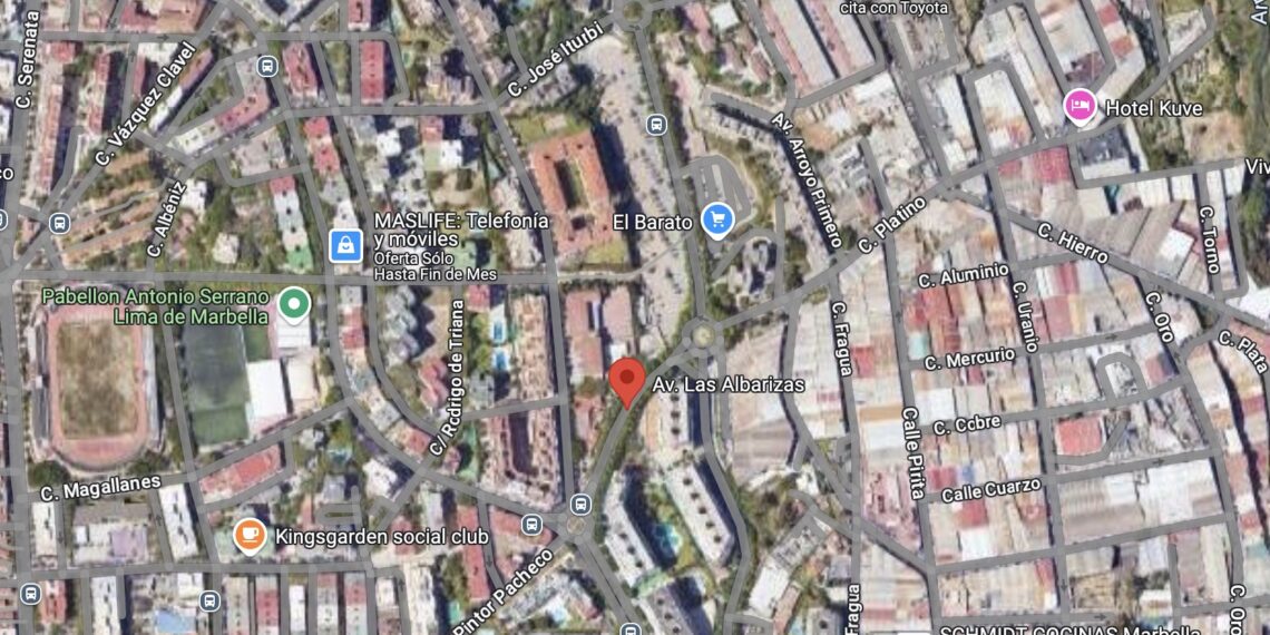 Operativo en la barriada de Las Albarizas de Marbella para erradicar la actividad delictiva