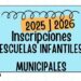 El Ayuntamiento abre el plazo de escolarización para el próximo curso en las cinco Escuelas Infantiles Municipales para niños de 0 a 3 años