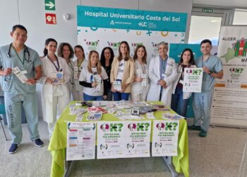 La unidad de Nefrología del Hospital Universitario Costa del Sol realiza una campaña para informar y concienciar de la importancia de la enfermedad renal crónica