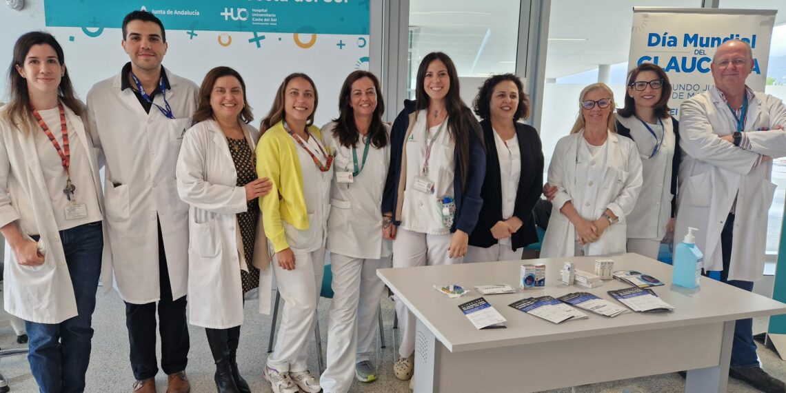 El servicio de Oftalmología del Hospital Universitario Costa del Sol realiza una campaña para informar y concienciar de la importancia del glaucoma