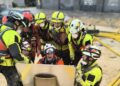 Los Bomberos de Fuengirola desplazados a Valencia recibirán la Medalla de Oro del Cuerpo