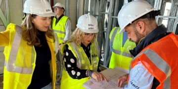 El Ayuntamiento de Fuengirola avanza en las obras de quince Viviendas de Apoyo Municipal en Los Pacos, que marchan al 25% de su ejecución