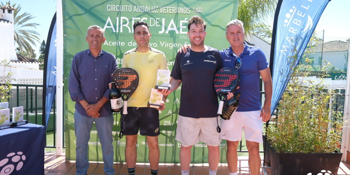 Marbella corona a los reyes y reinas del pádel senior andaluz